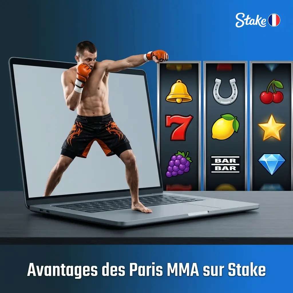 Avantages des paris MMA sur Stake : cotes UFC compétitives, marchés variés et application mobile