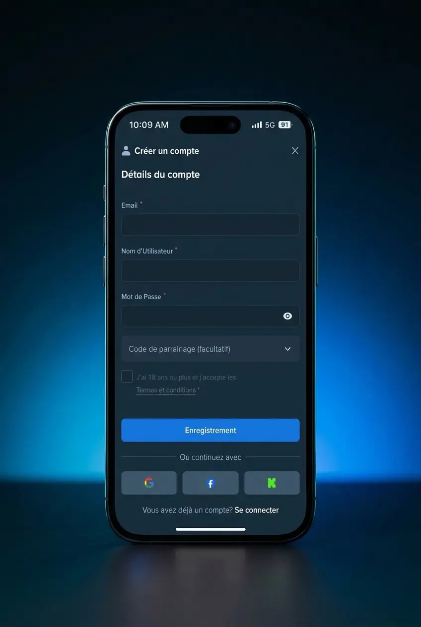 Guide étape par étape pour parier sur le MMA et l'UFC sur Stake, capture mobile
