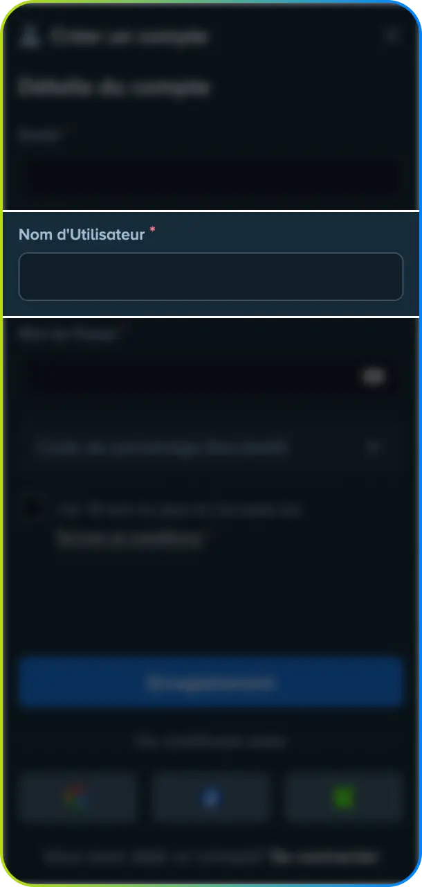 Choisissez un nom d'utilisateur unique pour personnaliser votre profil sur la plateforme Stake.