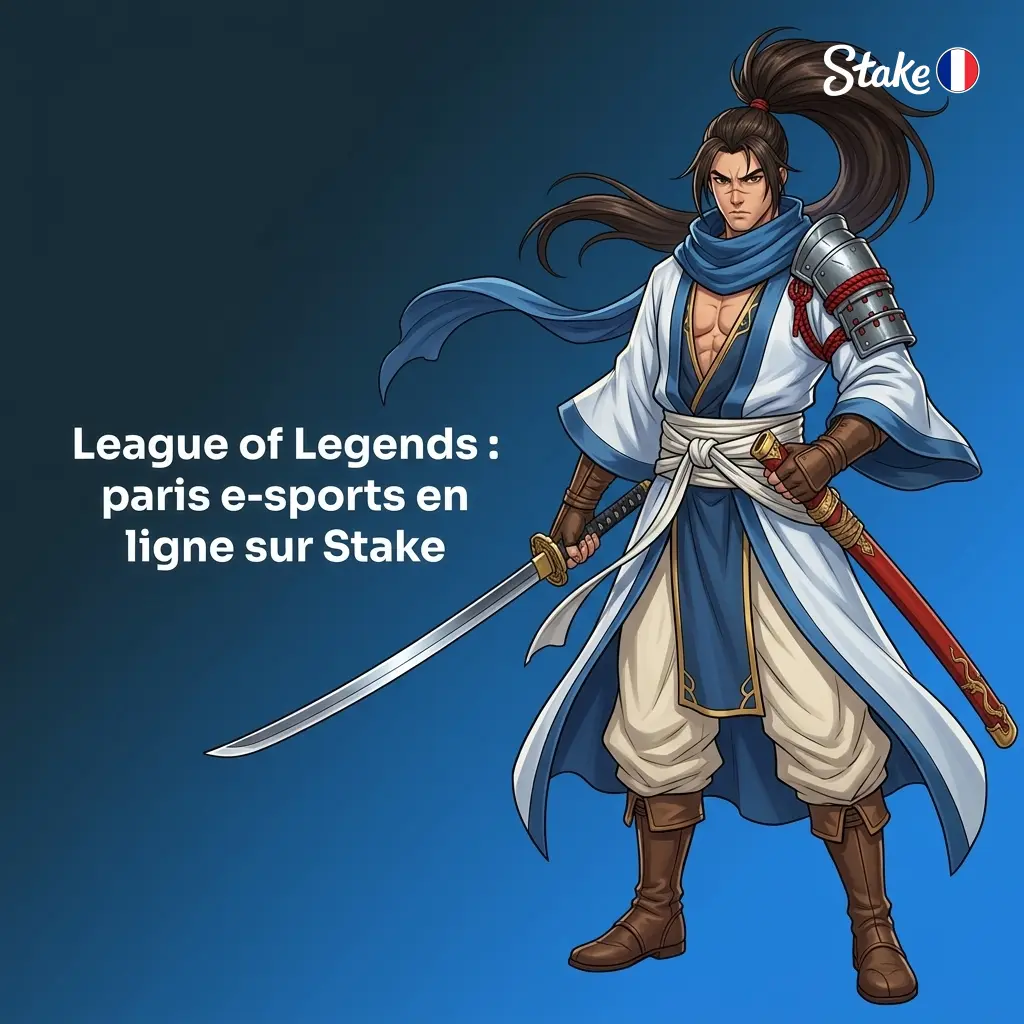 Paris e-sports League of Legends sur Stake avec marchés de paris en direct sur les tournois mondiaux LoL