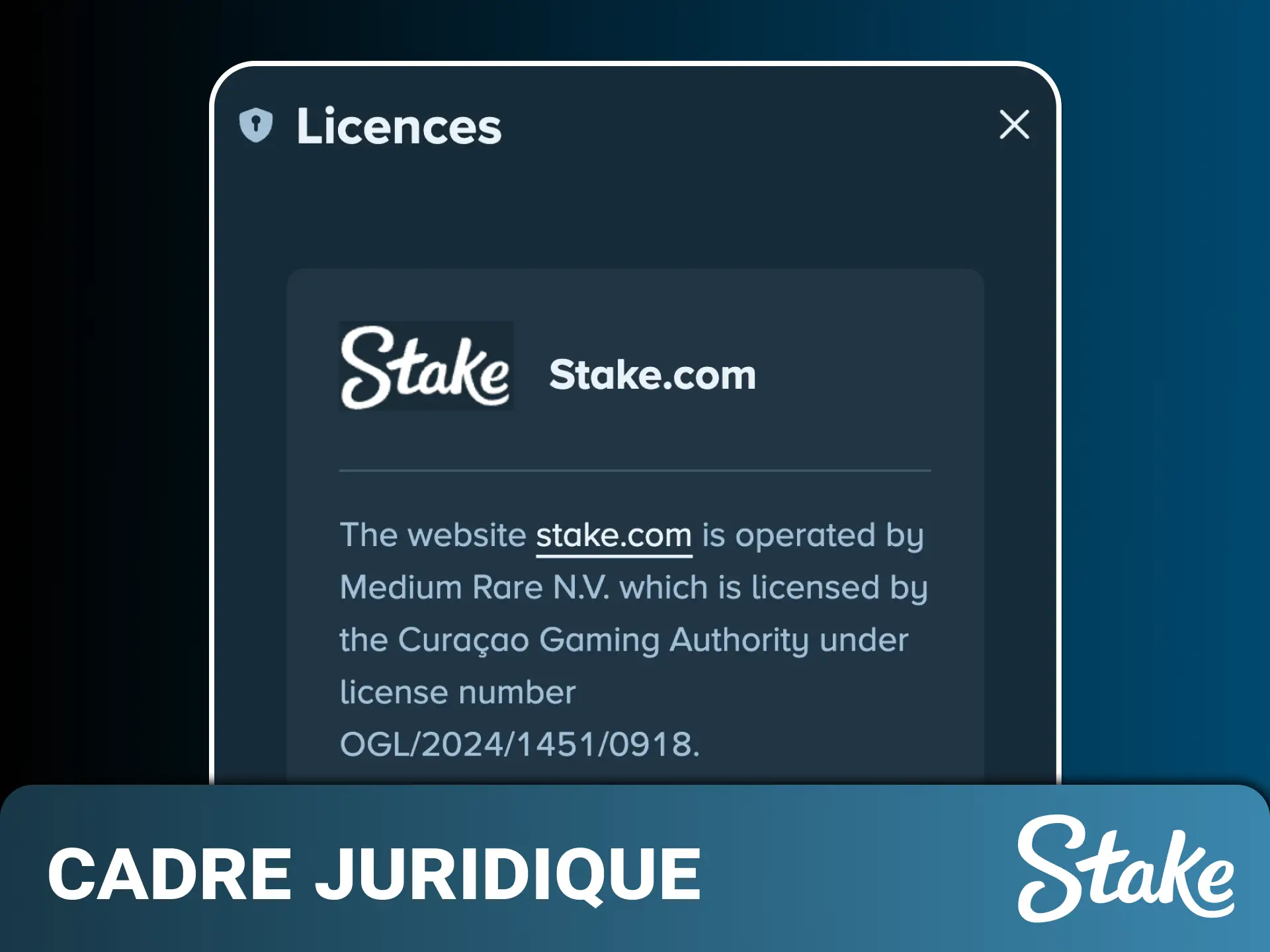 Explorez le cadre juridique strict et les normes de sécurité élevées sur Stake France.