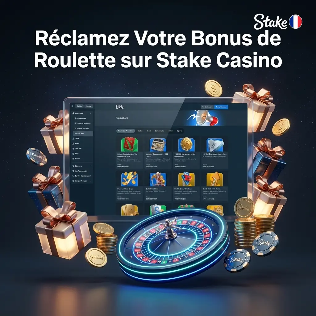 Bonus de roulette sur Stake Casino avec promotions, cashback et tournois exclusifs en 2026