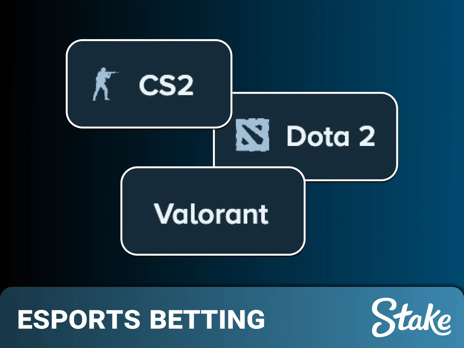 Profitez d'une expérience de paris eSports captivante avec des cotes très compétitives sur Stake.