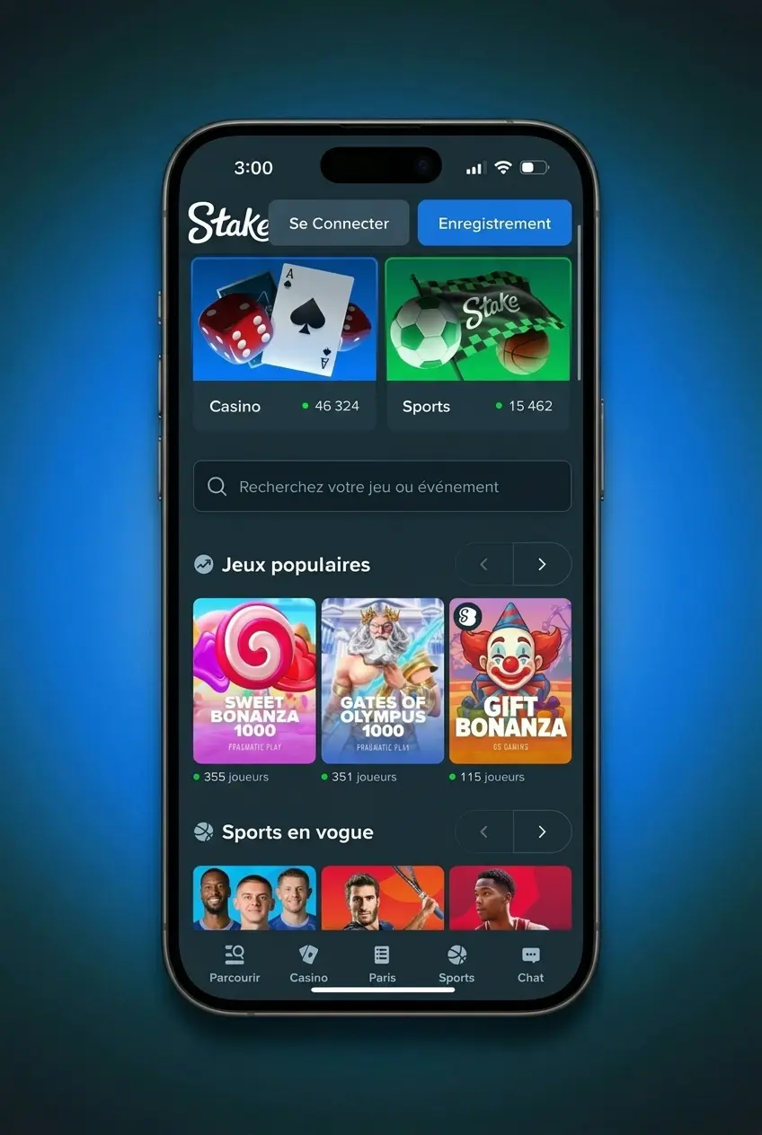 Guide en 4 étapes pour parier sur le football sur Stake : inscription, dépôt, sélection du match et validation du pari