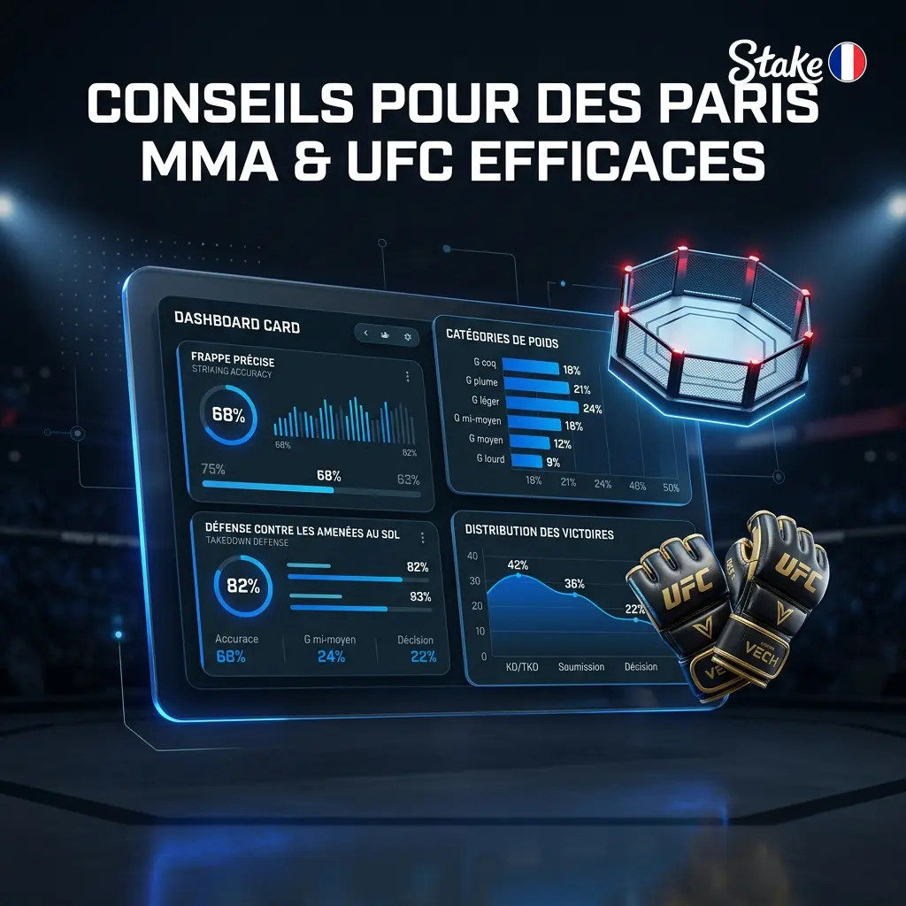 Conseils stratégiques pour parier sur le MMA et l'UFC avec analyse des styles et gestion du bankroll