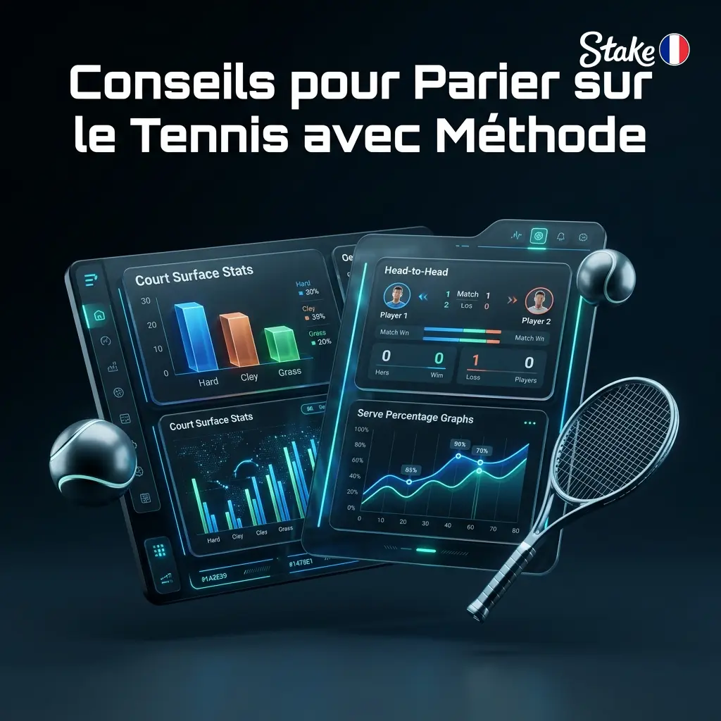 Conseils méthodiques pour parier sur le tennis : analyse, statistiques et gestion de bankroll