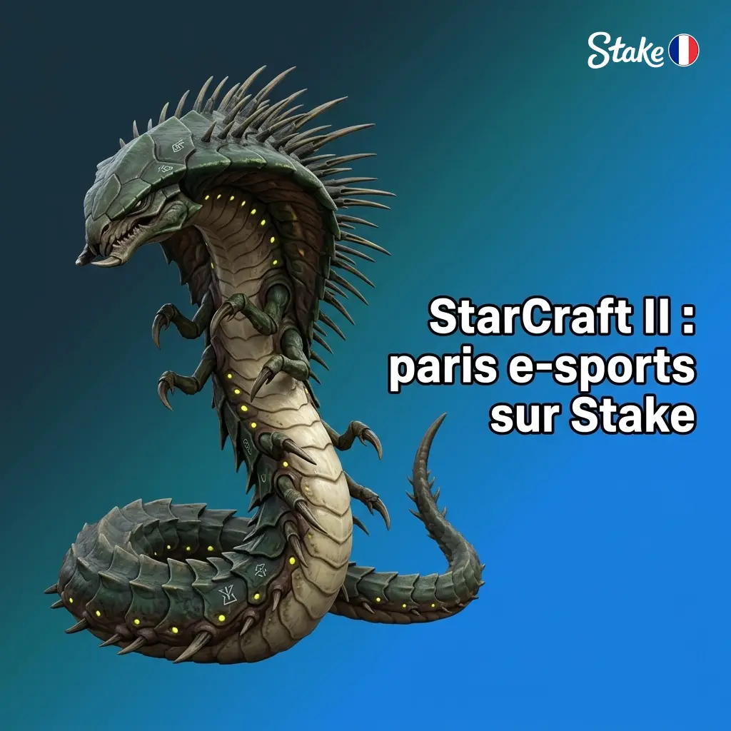 Paris e-sports StarCraft II sur Stake : tournois GSL, SSL, IEM Katowice et ESL Open Cup disponibles